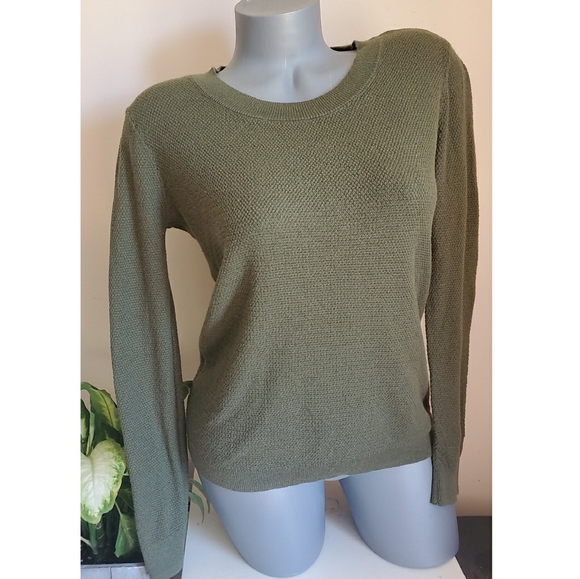 So Olive Green Perfect Pullover Sweater - Picture 1 of 5